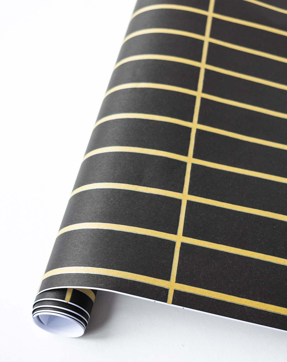 Wrapping paper black and gold