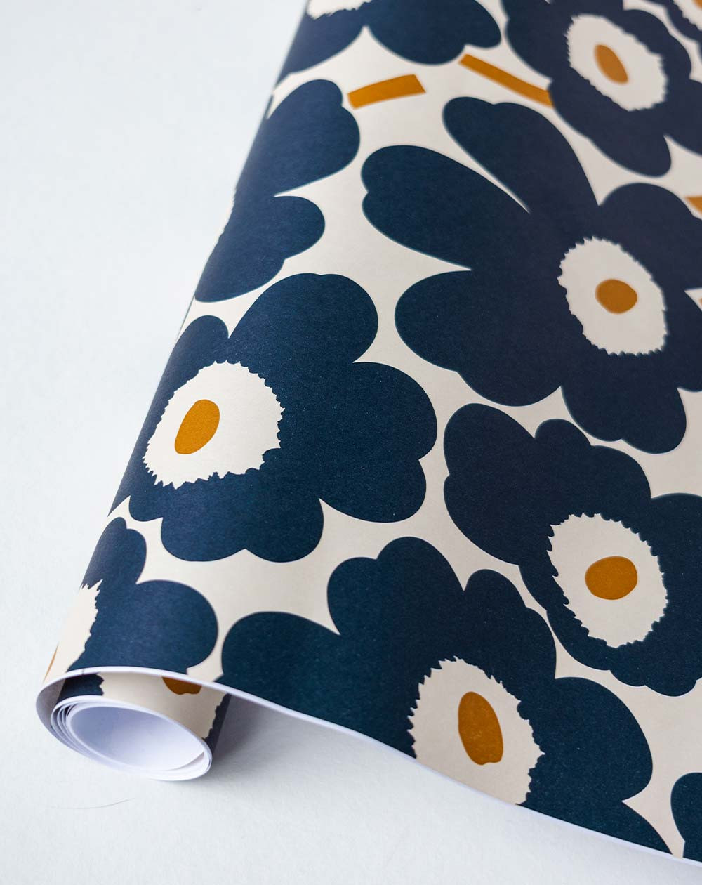 Wrapping paper Big Blue flowers - Agapics