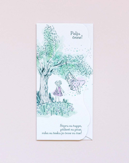 Hallmark Pocket Card Swinging