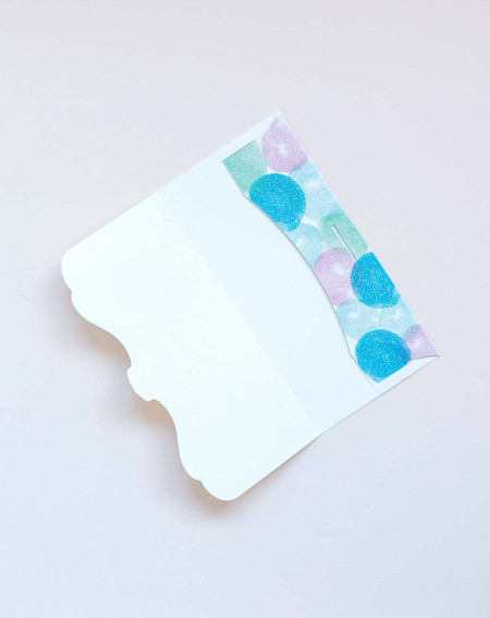 Hallmark Pocket Card Hedgehog and balloons - Agapics