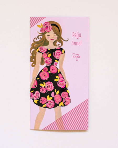 Hallmark Pocket Card Girl - Agapics