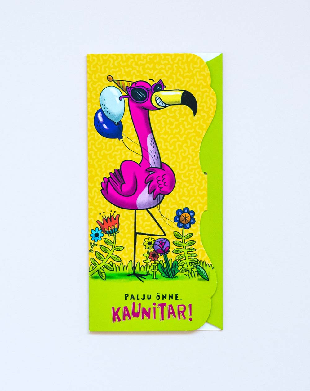 Hallmark Pocket Card Flamingo