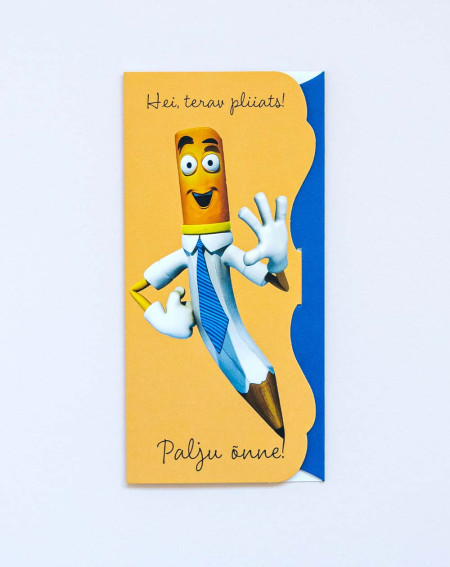 Pocket Card Sharp pencil - Agapics