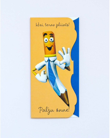 Pocket Card Sharp pencil - Agapics