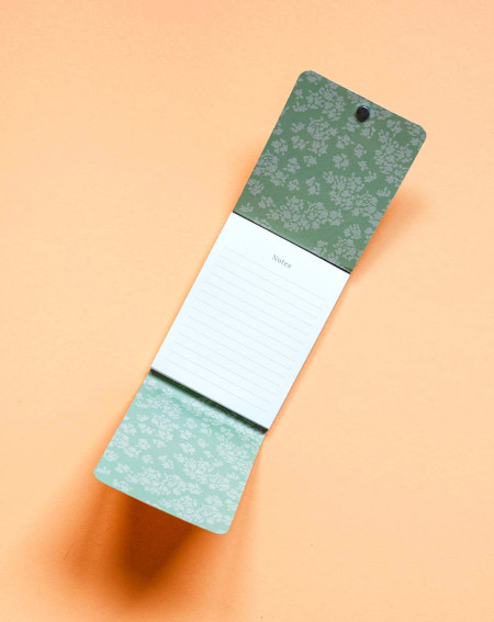 Notepad A7 Flowers mini lined