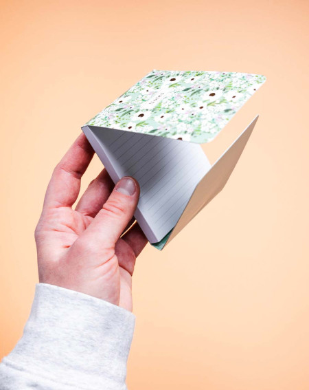 Märkmik A7 Lilled mini jooneline