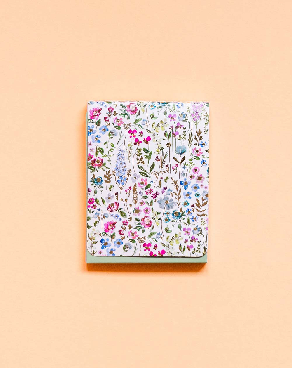 Notepad A7 Flowers mini lined