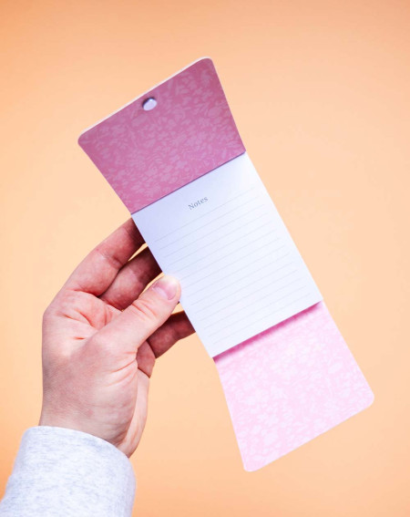 Notepad A7 Flowers mini lined