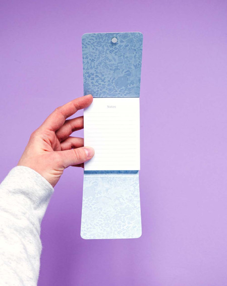 Notepad A7 Flowers mini lined