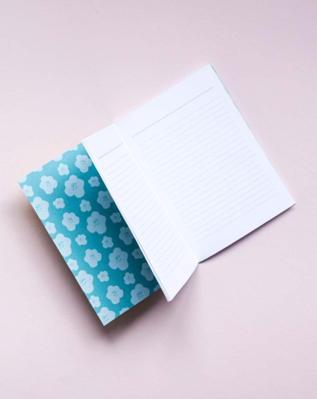 Notebook A6 Cat and bird