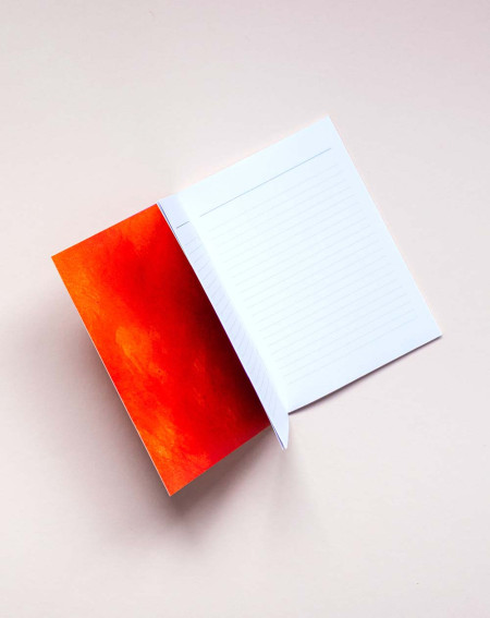 Notebook A6 Woman with plants