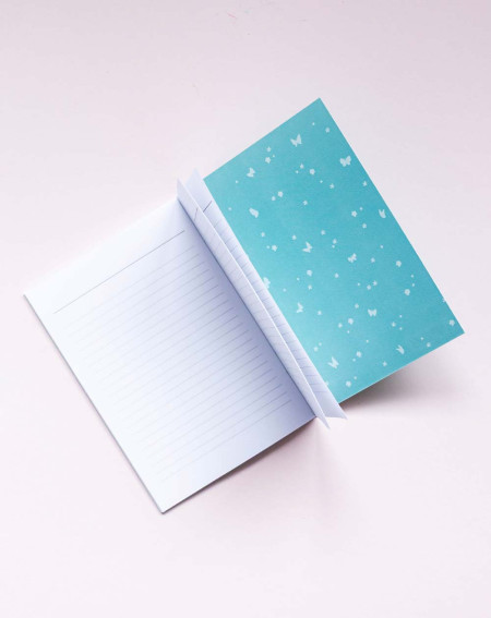 Notebook A6 Girl on a swing