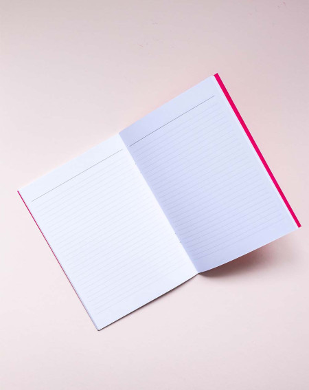 Notebook A5 Woman with bird - Agapics