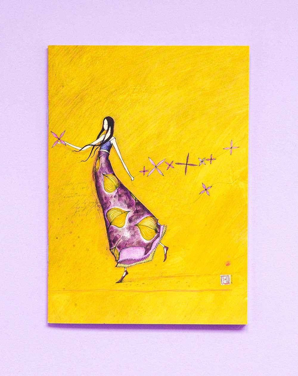 Notebook A5 woman dancing - Agapics