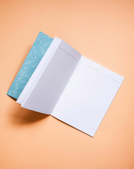 Notebook A5 Blue butterfly - Agapics