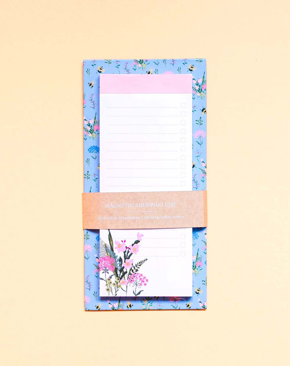 Notepad with magnet Flowers - Agapics