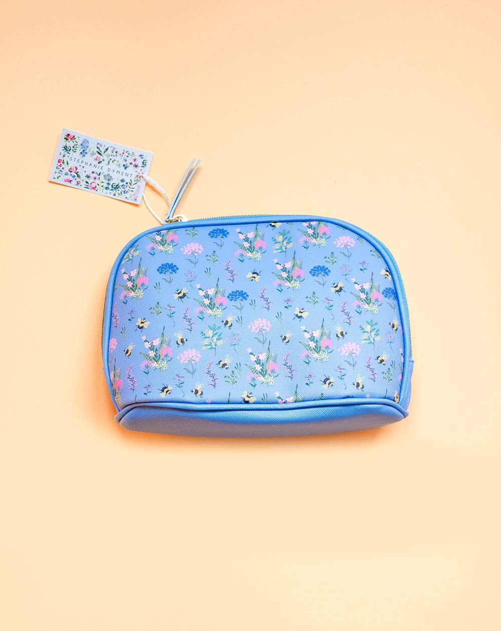 Makeup bag Flowers and bees - Agapics