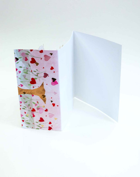 Card 3D Tree of hearts - Wedding greeting cards - Agapics