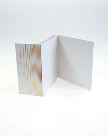 Card 3D Heart of love - Wedding greeting cards - Agapics
