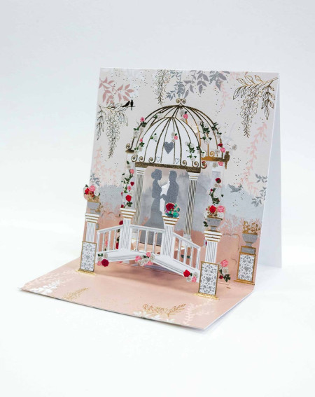 Card 3D Love - Wedding greeting cards - Agapics