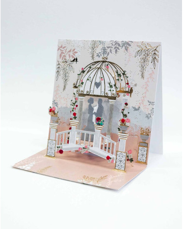 Card 3D Love - Wedding greeting cards - Agapics