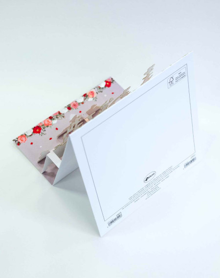 Card 3D Love - Wedding greeting cards - Agapics