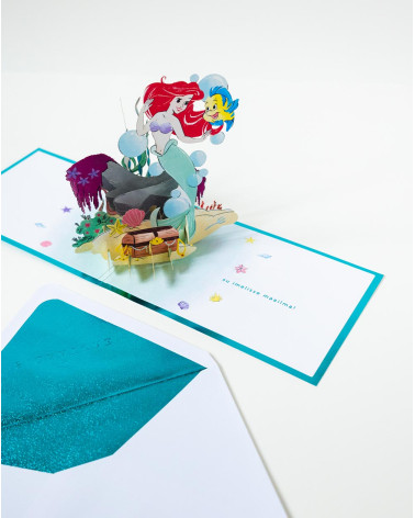 Hallmark Pop-up Card The Little Mermaid - Birthday cards - Agapics