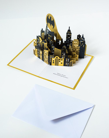 Hallmark Pop-up Card Batman - Greeting cards - Agapics