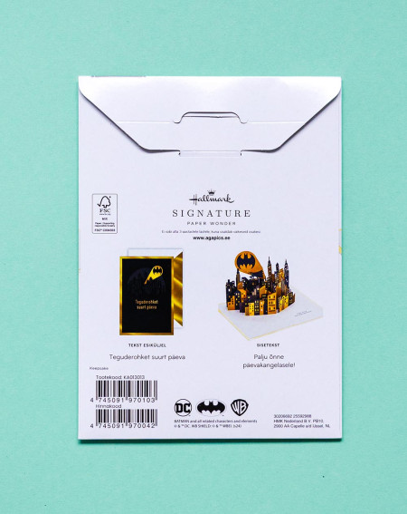 Hallmark Pop-up Card Batman - Greeting cards - Agapics