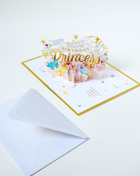 Hallmark Pop-up Card Birthday Princess - Greeting cards - Agapics