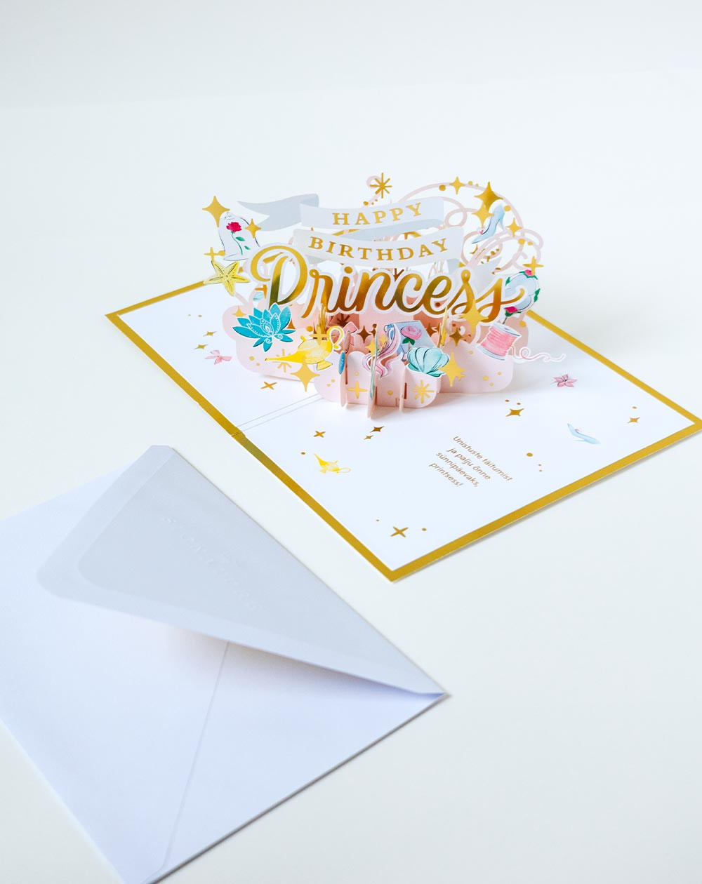 Hallmark Pop-up Card Birthday Princess - Greeting cards - Agapics