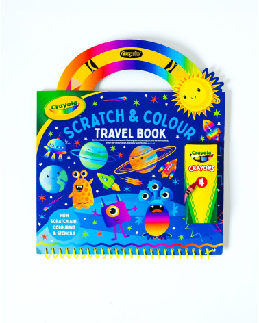 Crayola Värvi- ja käsitööraamat Kosmos - Laste tegevused - Agapics