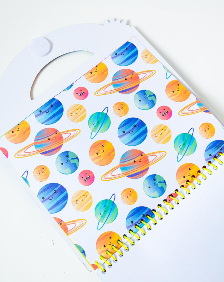 Crayola Värvi- ja käsitööraamat Kosmos - Laste tegevused - Agapics