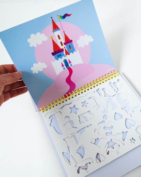 Crayola Craft & Colour Travel Book Unicorn - Art supplies - Agapics