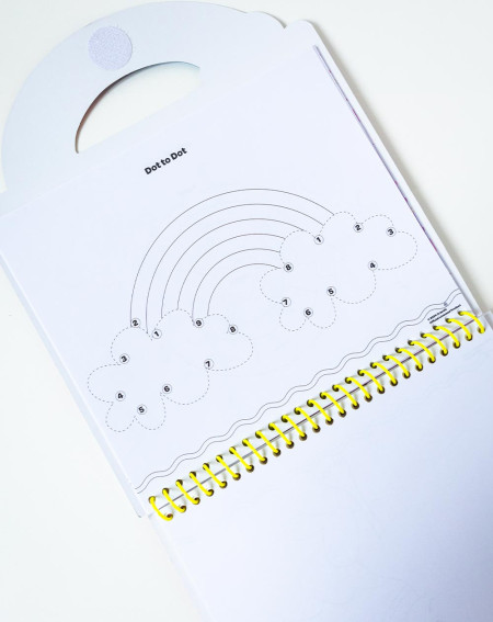 Crayola Craft & Colour Travel Book Unicorn - Art supplies - Agapics