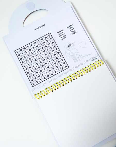 Crayola Craft & Colour Travel Book Unicorn - Art supplies - Agapics