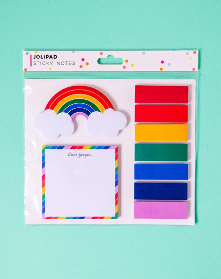 Sticky Notes Rainbow - Stationery - Agapics