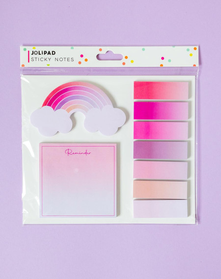 Sticky Notes Pink - Stationery - Agapics