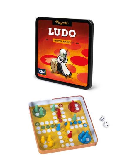 Magnetic pocket game Ludo - Car games - Agapics