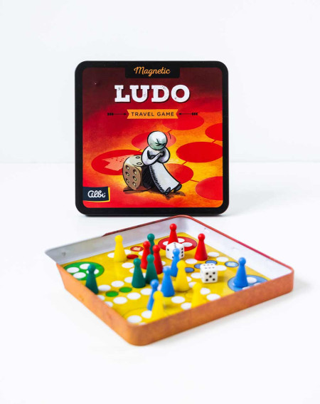 Magnetic pocket game Ludo - Car games - Agapics