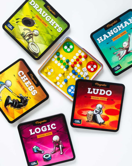 Magnetic pocket game Logic - Kids and family board games - Agapics