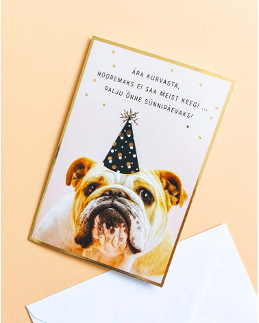 Card Birthday Dog - Greeting cards - Agapics