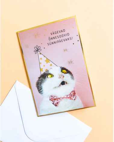 Card Birthday Cat - Greeting cards - Agapics