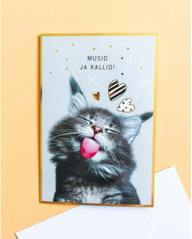 Card Cat - Greeting cards - Agapics