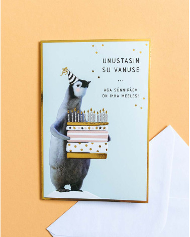 Card Penguin - Greeting cards - Agapics