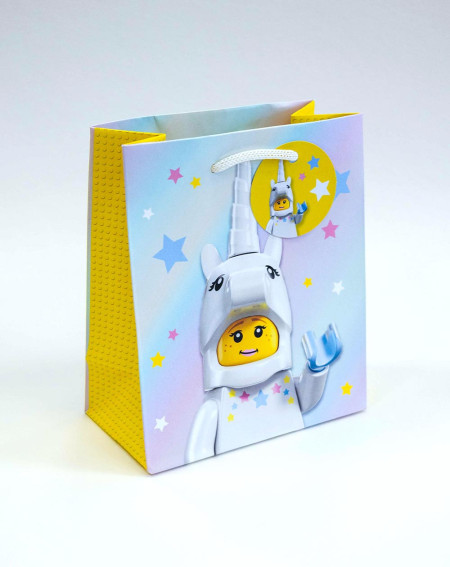 Small Gift Bag S Lego unicorn - Gift wrap - Agapics