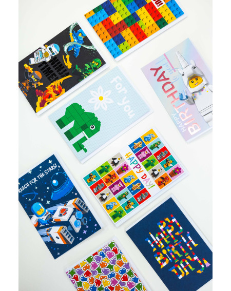 Hallmark Card Lego blocks - Greeting cards - Agapics