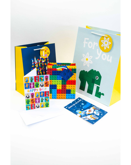 Hallmark Card Lego Space - Kids greeting cards - Agapics