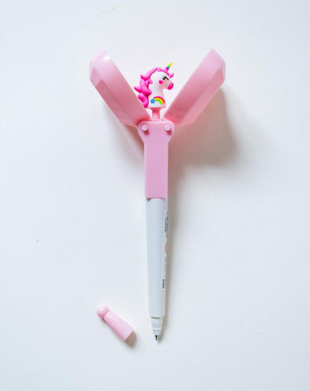 Ballpoint pen Pink heart - Stationery - Agapics