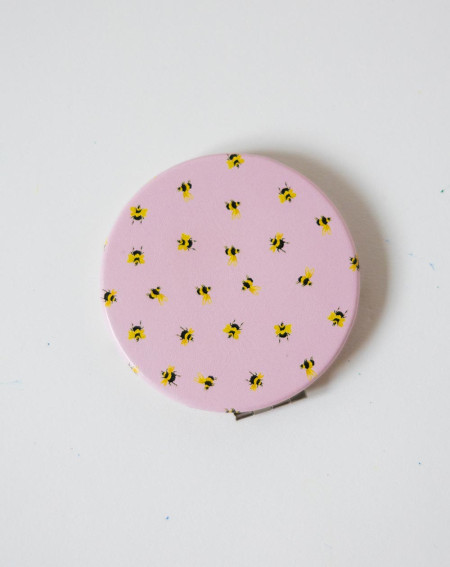Pocket mirror Bees - Beauty supplies - Agapics